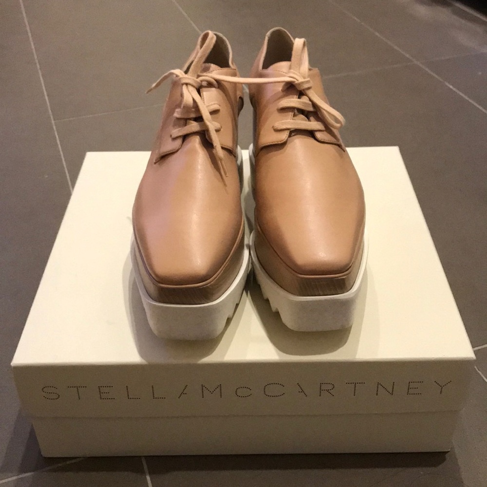 BRAND NEW STELLA MCCARTNEY Elyse Platform Oxford